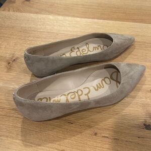 Sam Edelman Taupe Slip-On Shoes